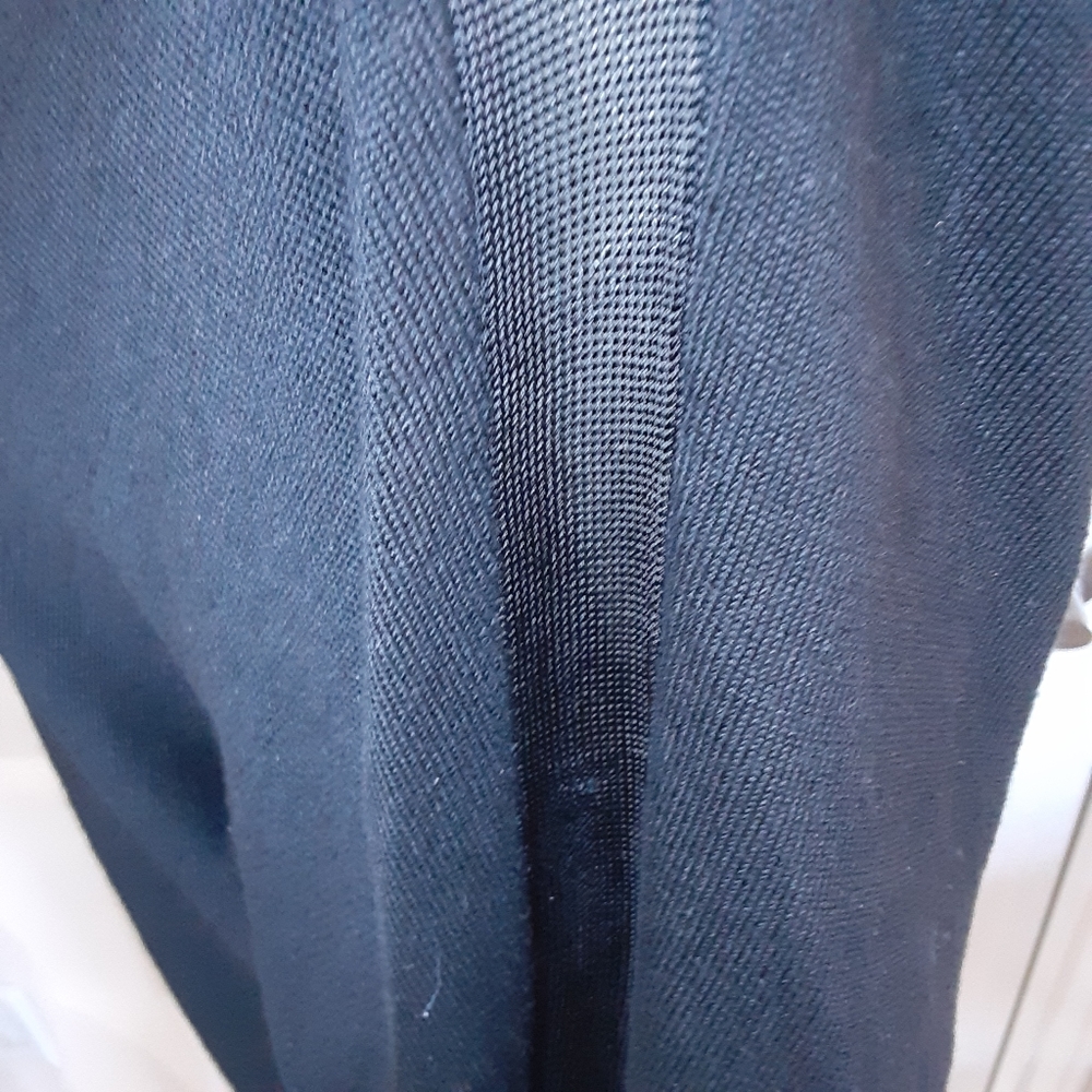 M Magaschoni Basic Black Layer With Sheer Sleeve … - image 6